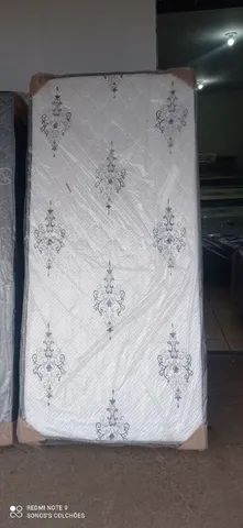 CAMA BOX SOLTEIRO NOVA ESPUMA SELADA 