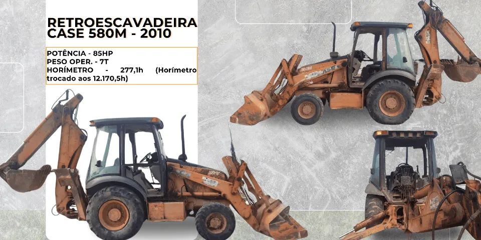 Máquinas Linha Amarela Construção - Foto 4