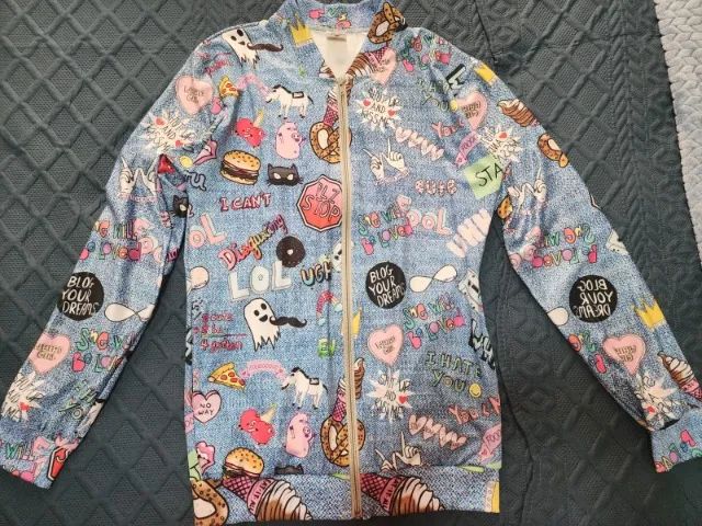 Jaqueta Estampada Elephunk - tamanho p