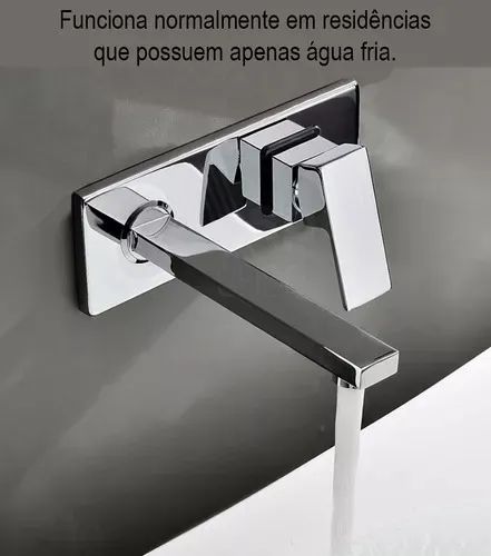 NOVA | Torneira De Parede Banheiro Metal Monocomando - Avaria Estética - Foto 5