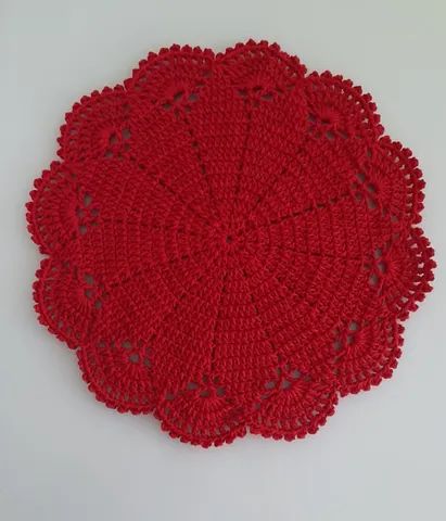 jogo americano em croche - Foto 3