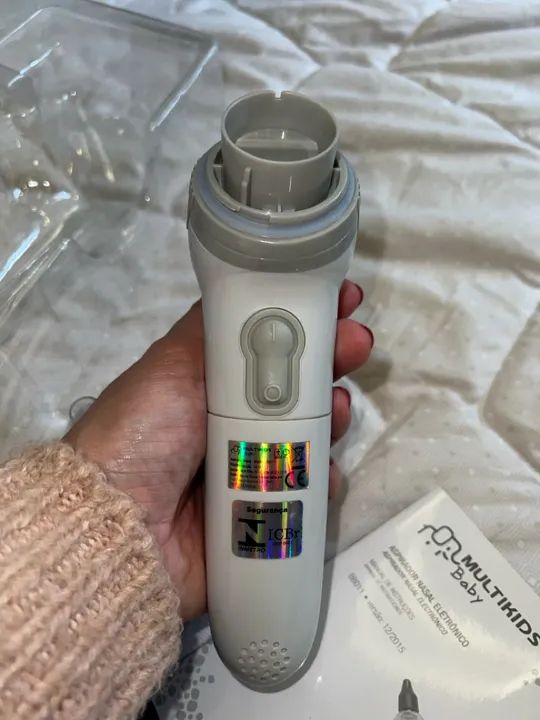 Aspirador Nasal Elétrico - Multikids - Foto 6