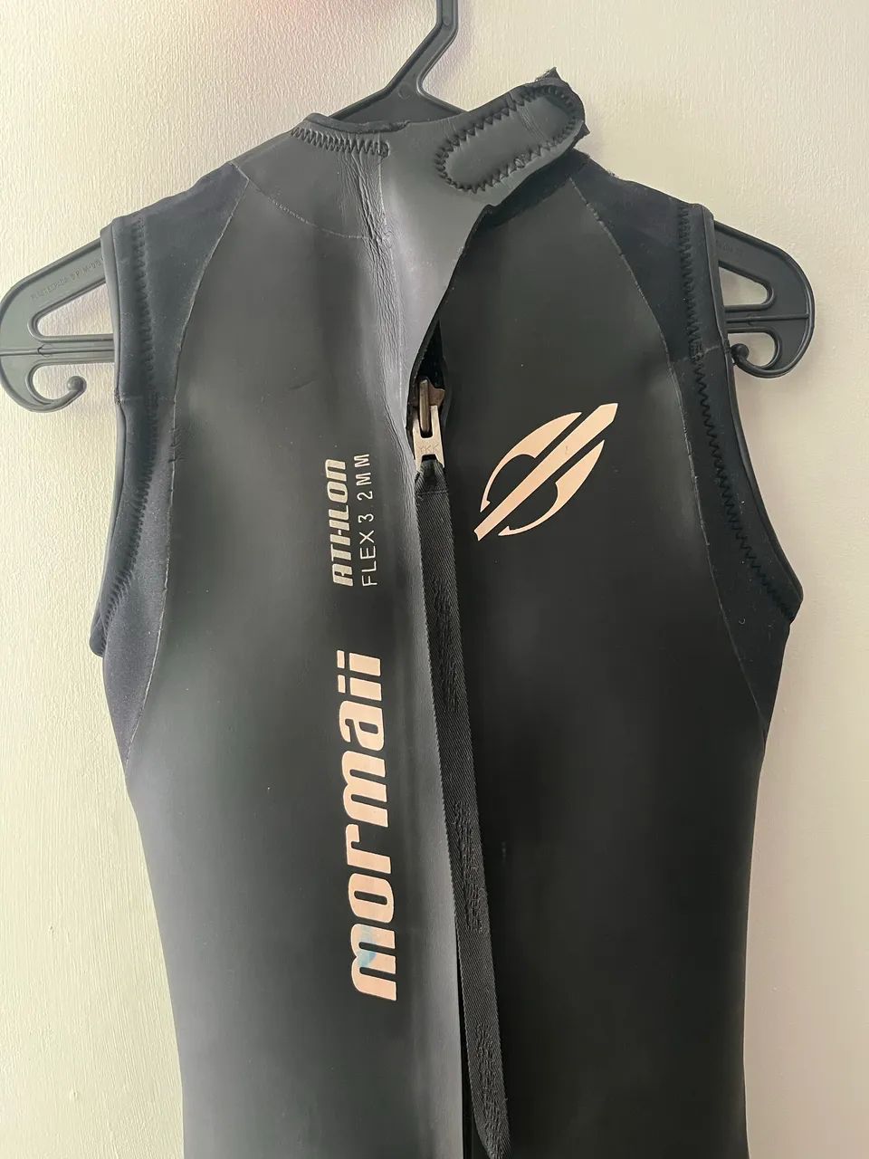 Long John Mormaii Triathlon 3.2 Mm Manga Cavada Masculino - Foto 4