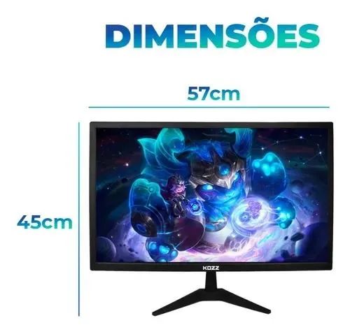 Monitor Gamer 24'' 5ms KOZZ - NOVO - Foto 3