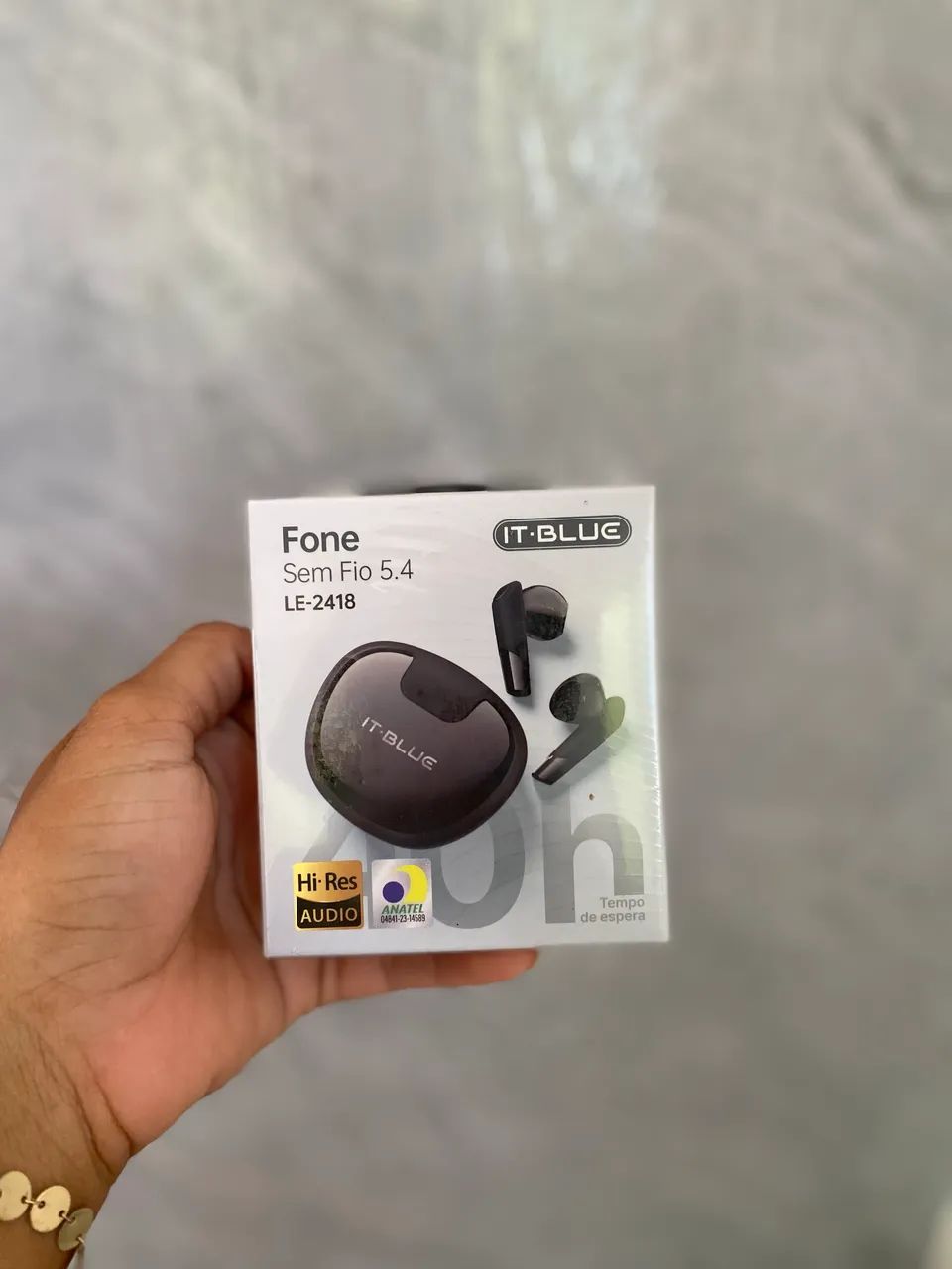 Fone de ouvido bluetooth com microfone- ENTREGA A DOMICÍLIO 