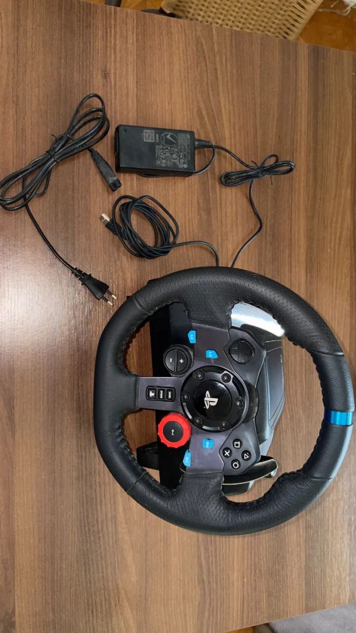 Logitech G29 volante e pedais + cambio - Foto 2