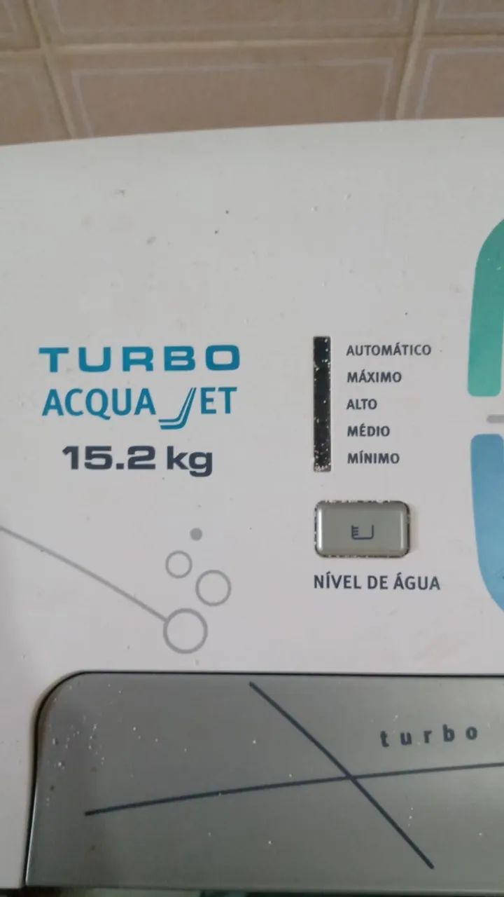 MÁQUINA DE LAVAR - ELECTROLUX 15,2L TURBO AQUA JET - Foto 5