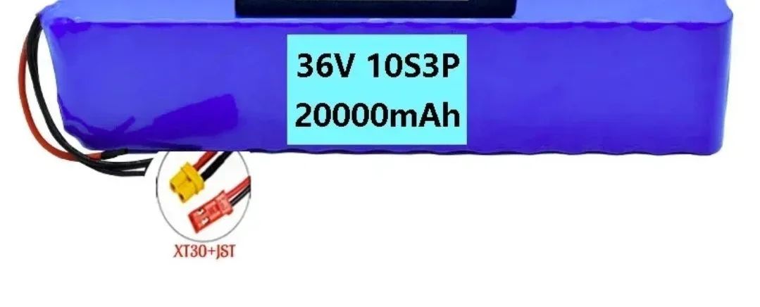 Bateria Li-Ion 36V 20000mAh 10S3P - Daweikala - Foto 2