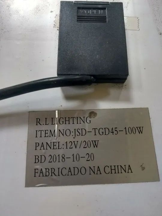 Placa Solar 12v 20w - Foto 2