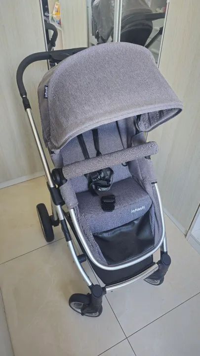 Carrinho de bebê completo e moderno - Foto 2