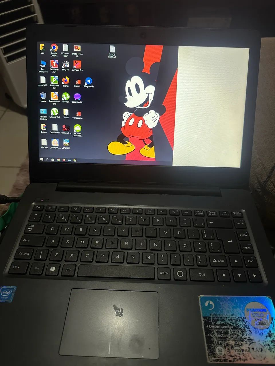 Notebook positivo usado c/DEFEITO* - Foto 2