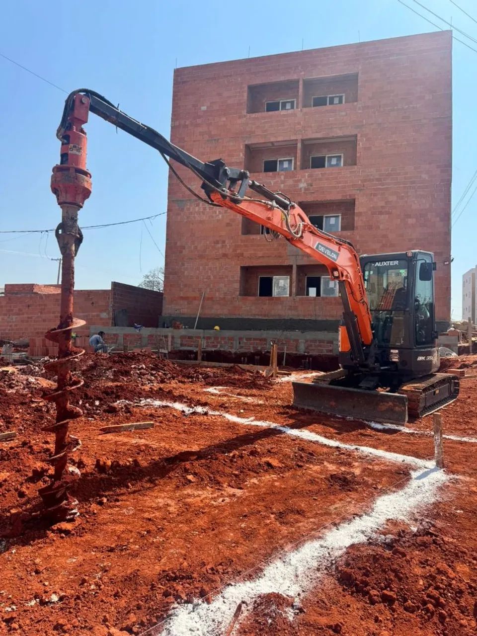 Mini escavadeira Doosan DX35Z 3.5 toneladas cabinada  - Foto 4