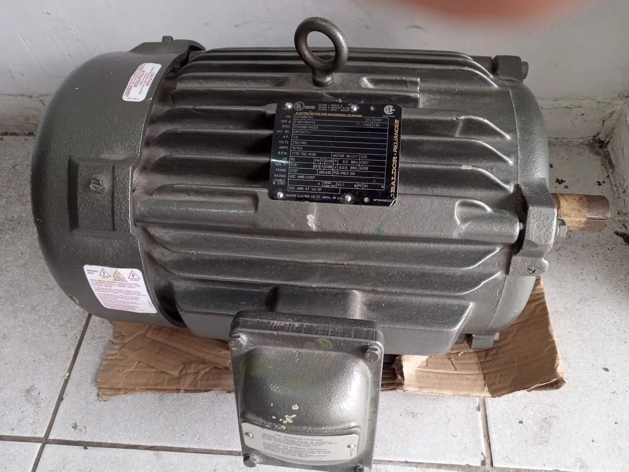 Motor Weg Trifásico 7.5CV 4 Po - Foto 4