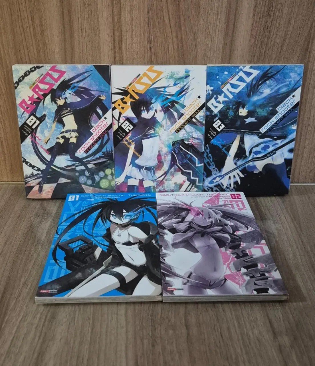 Black Rock Shooter Innocent Soul e The Game Coleção Completa