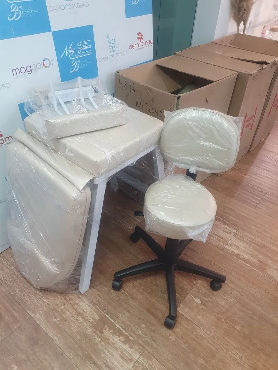  cadeira para estética nova