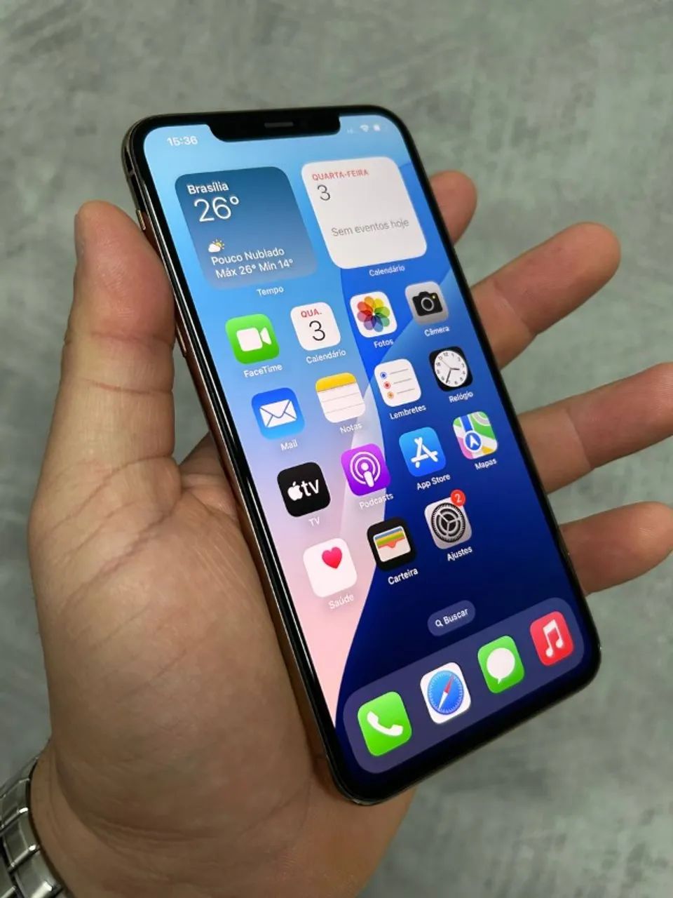 Iphone 11 Pro Max 256gb Gold Super Conservado - Foto 5