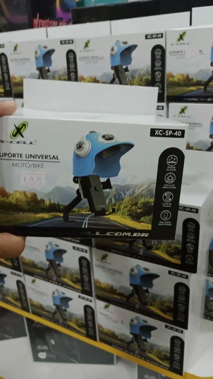 Suporte Universal para Moto/Bike - Celular - X-Cell