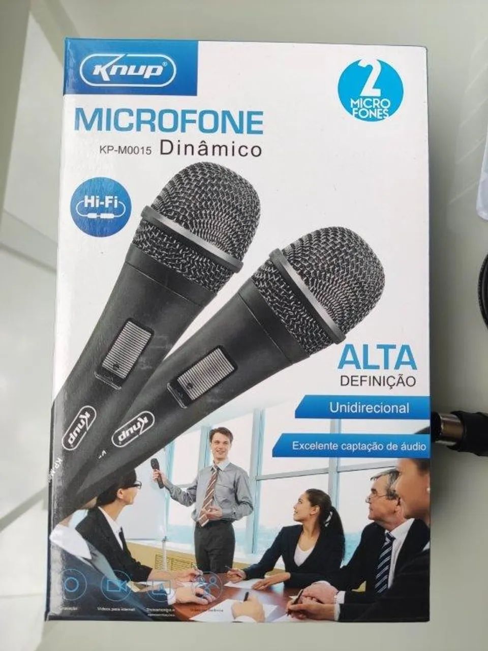 it 2 Microfones com Fio Knup KP-M0015 - Foto 2