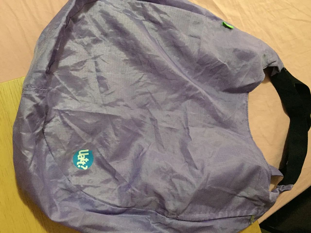 Bolsa Grande Nylon Lilas Uatt? - Foto 5