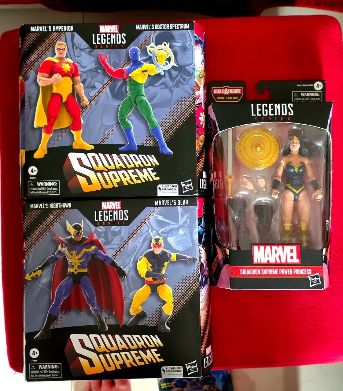 海外 Marvel Legends Squadron Supreme 2体セット Marvel Legends Squadron Supreme completo- Figuras de Ação