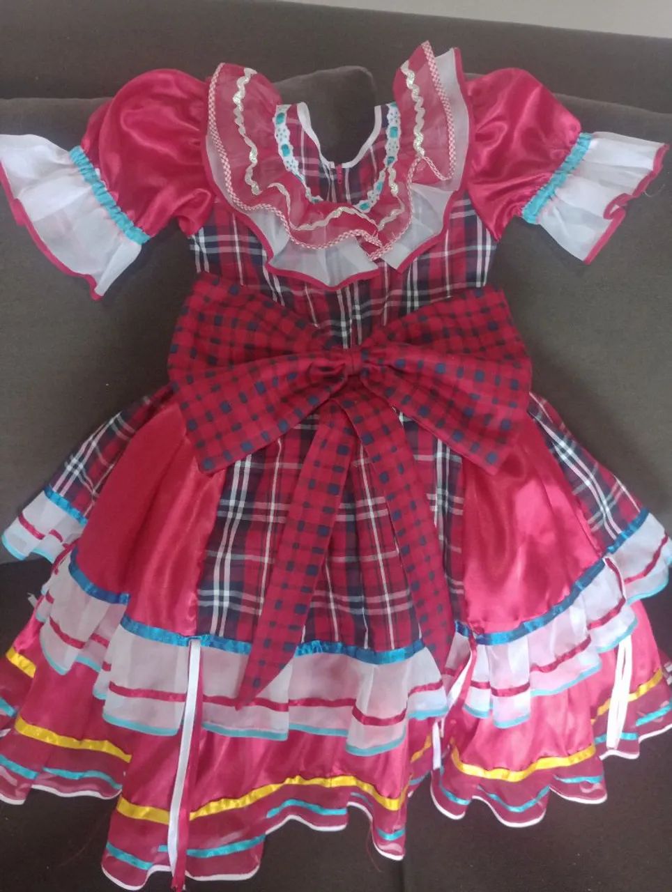 Vestido junino, infantil  - Foto 6