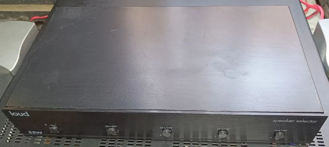 Seletor De Caixas De Som Loud Ssw 4 Canais Seminovo Funciona - Foto 2