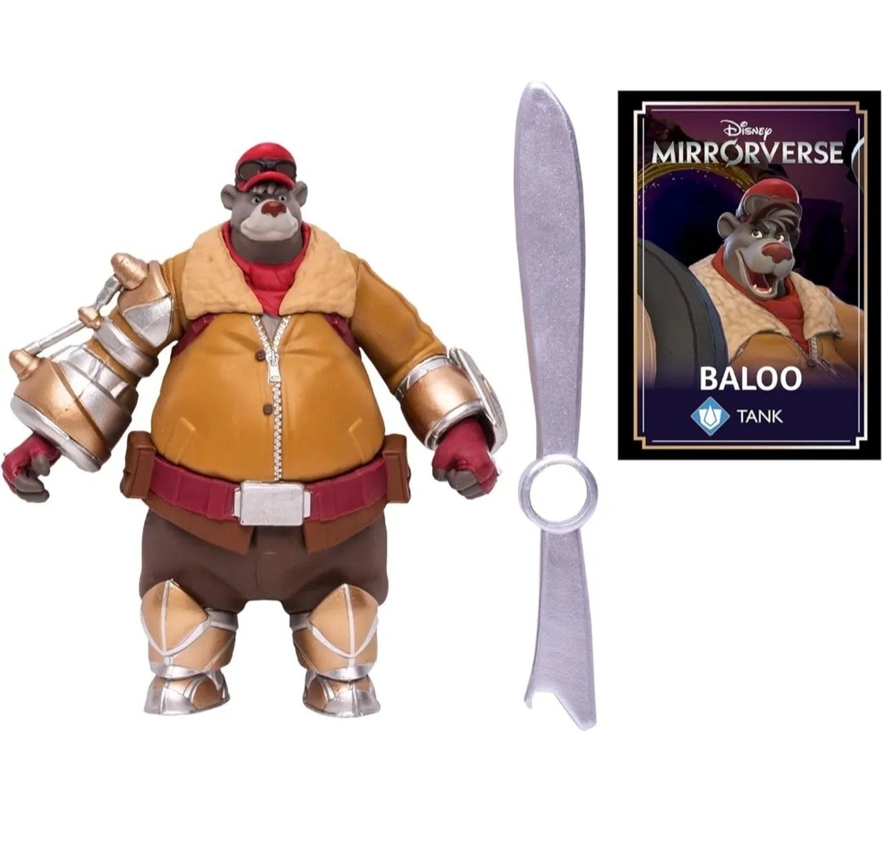 Boneco Baloo ( MOGLI) Disney - Mirrorverse - mcfarlane - Foto 3