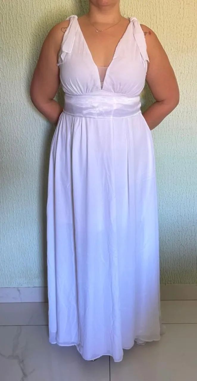 Vestido De Noiva Civil - Simples