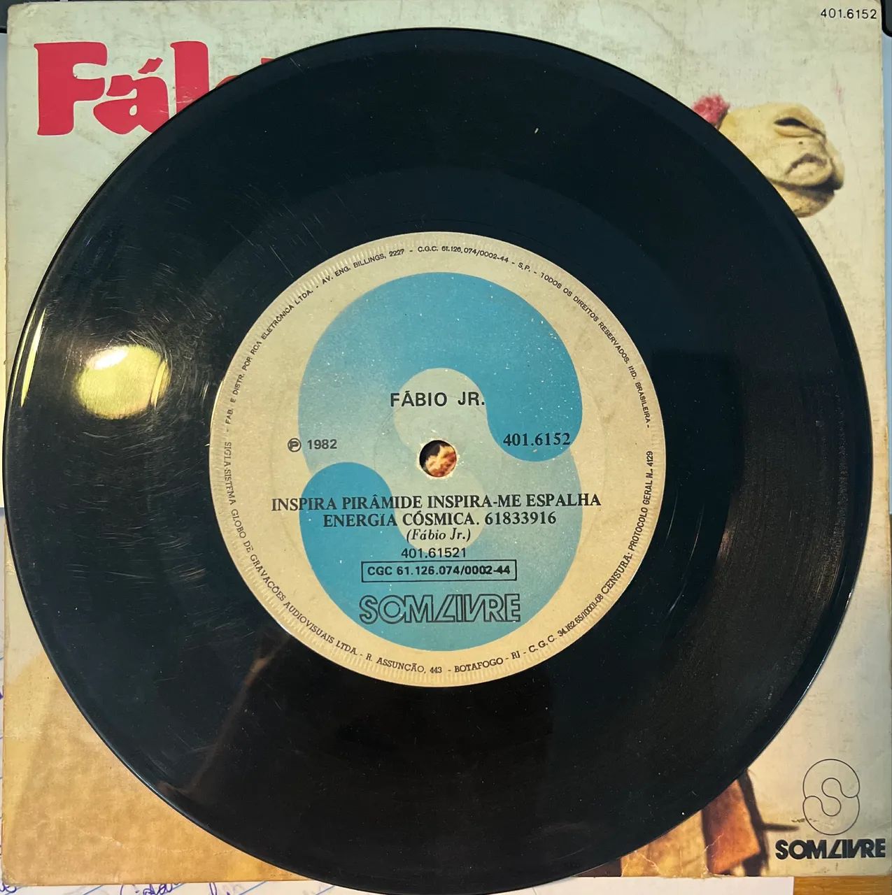 LP disco de vinil compacto Fabio Jr 446519995375308802