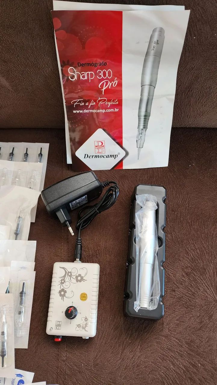 Máquina de micropigmentação Dermocamp Sharp 300 Pro - Foto 3