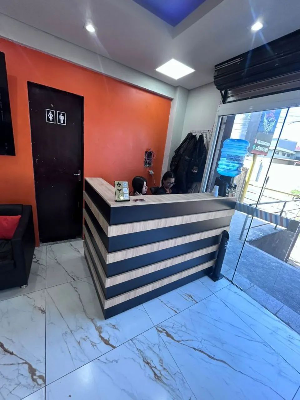 Balcão de atendimento Mdf 