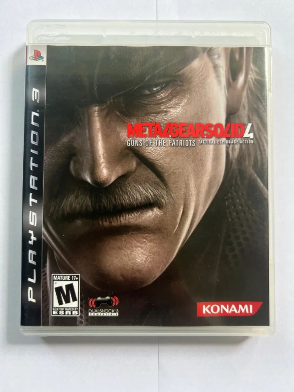 metal gear solid 4: edição padrão do guns of the patriots mgs4 ps3 físico