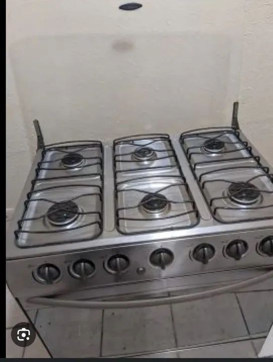 Fogão inox de 6 bocas automático Altas  - Foto 4