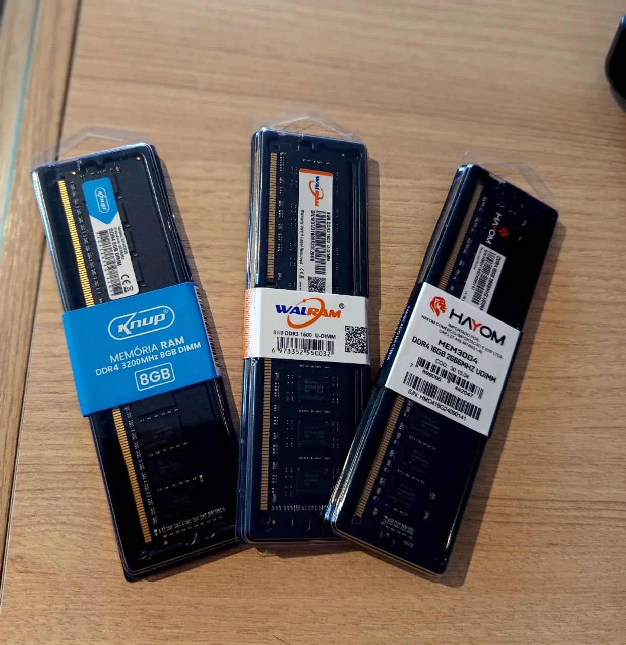 MEMÓRIAS RAM 