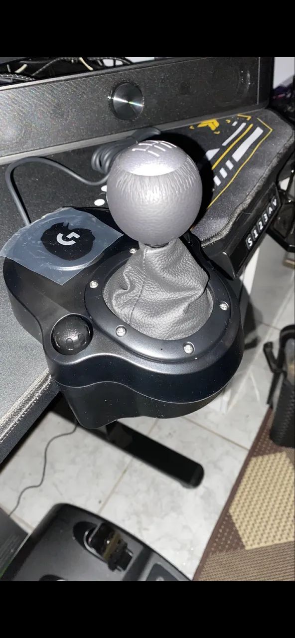 Volante Logitech G923 + câmbio  - Foto 4