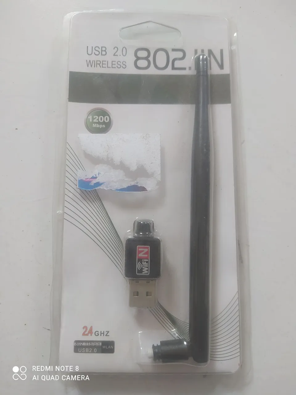 Adaptador Wi-Fi USB 2.0 802.11n 1200Mbps
