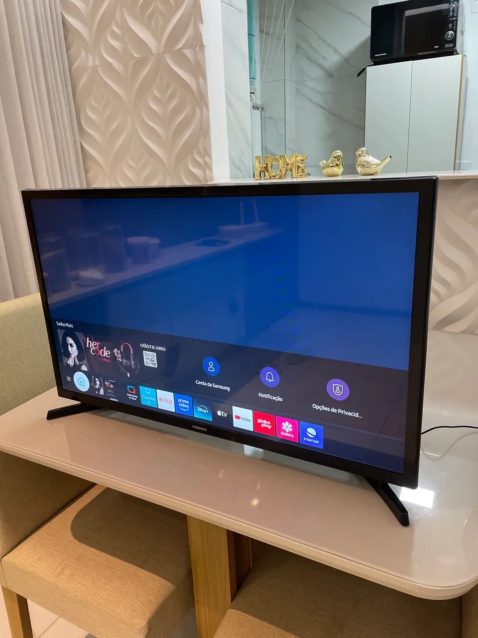 Tv Samsung 32 Polegadas Smart - Muito Nova