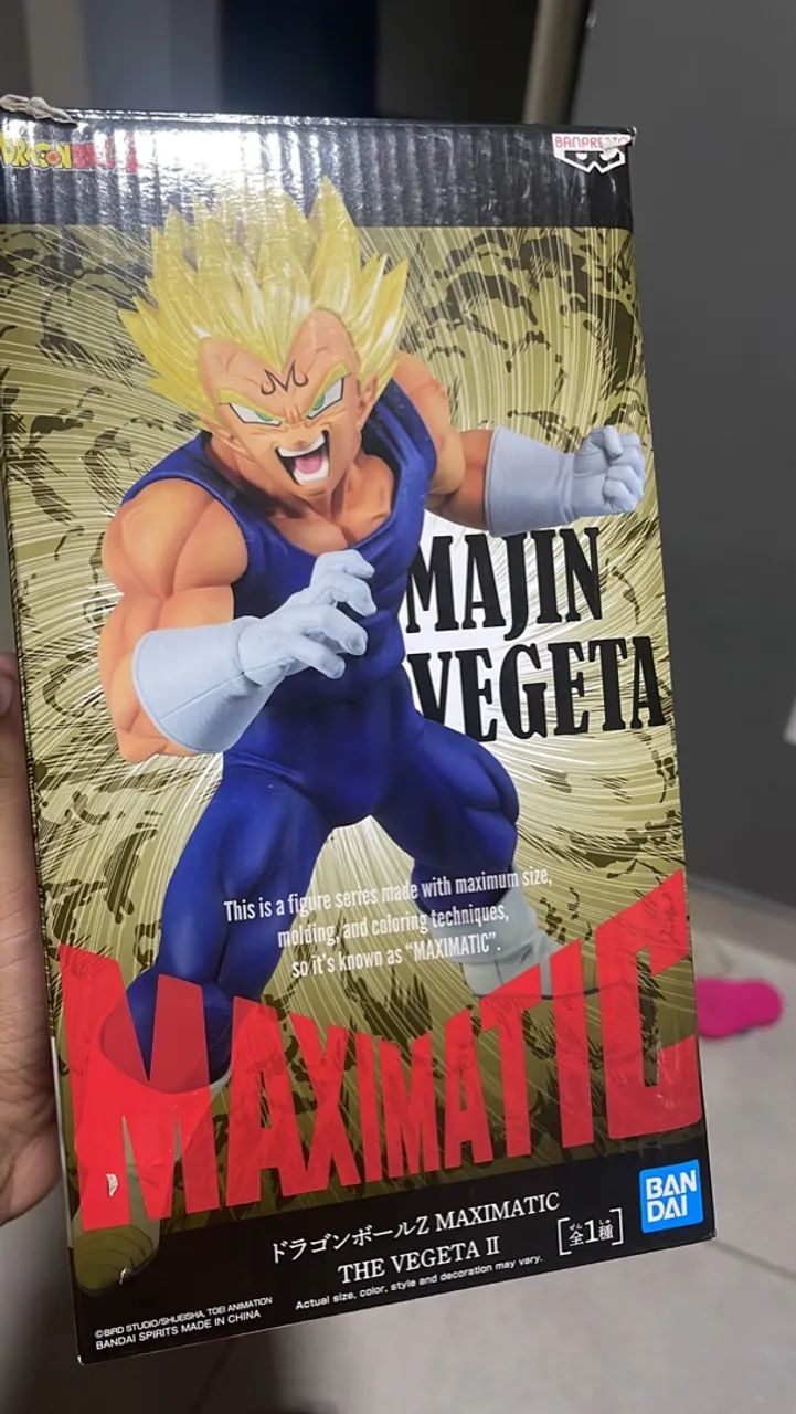 Action Figure Majin Vegeta - Maxmactic