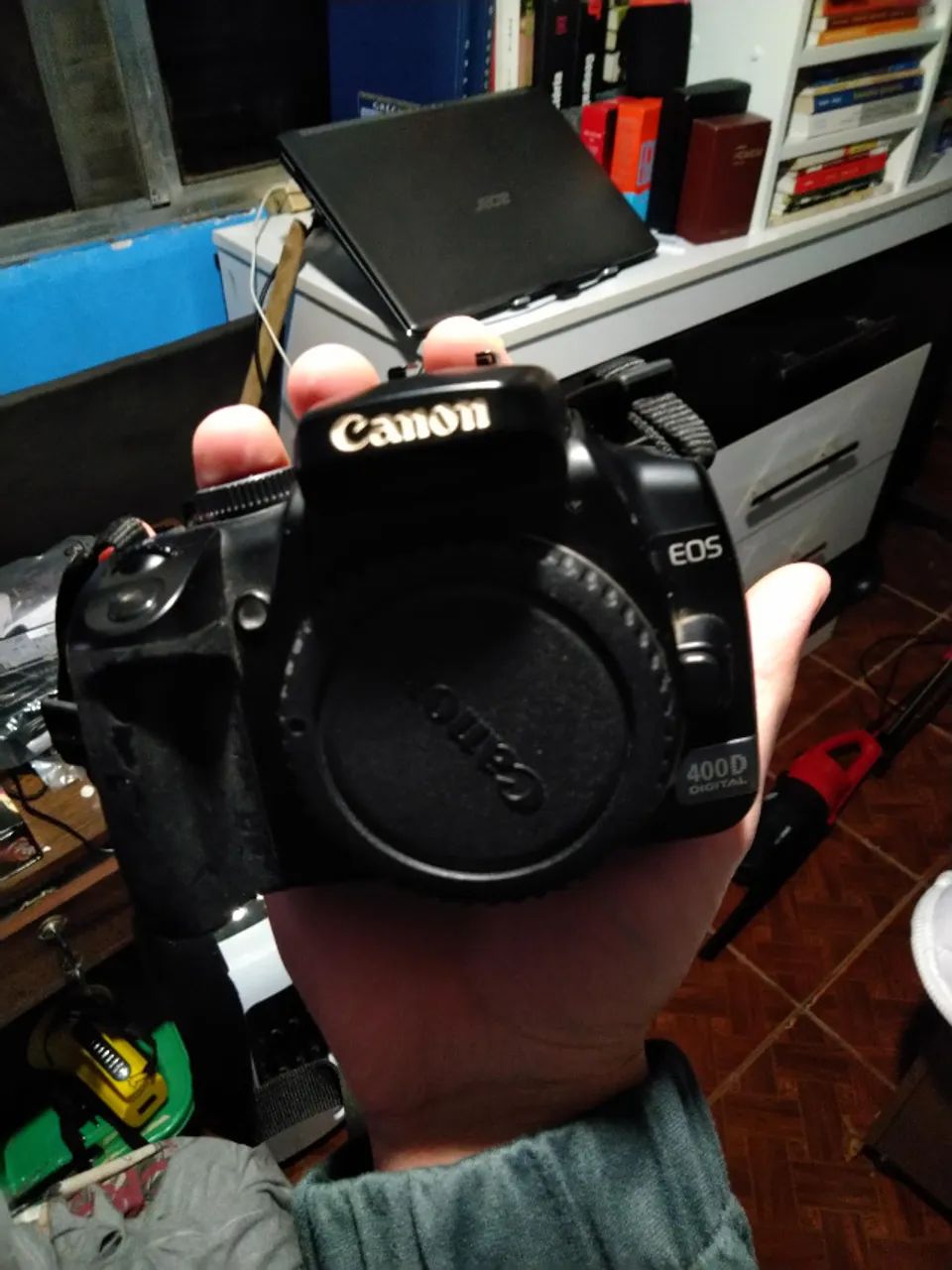 camera profissional canon eo5 400d Somente o corpo