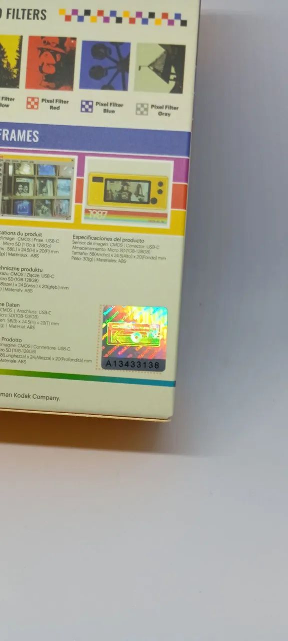 Câmera digital Kodak Charmera nova na caixa - Foto 4