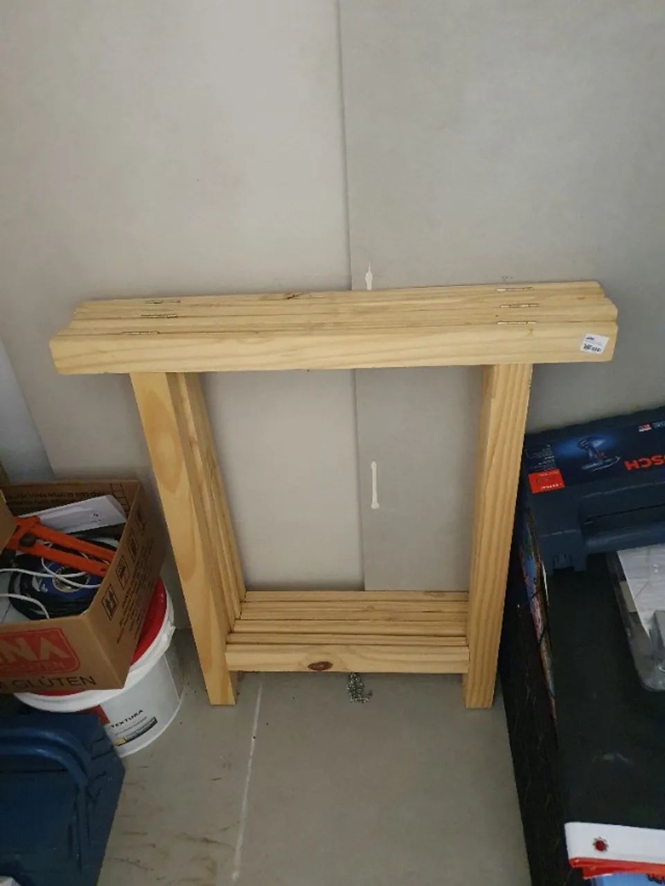 Cavalete Reforçado Pinus 75x80cm Massol - Foto 3
