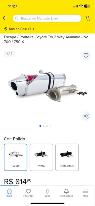 Escape Coyote Trs 2 Way Alumínio 