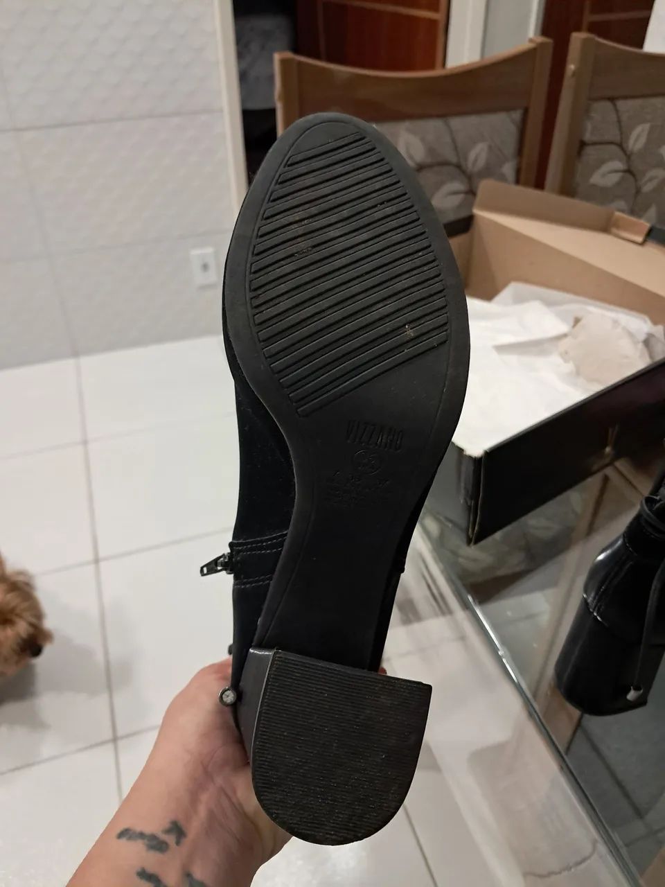 Botas Da marca Vizzano seminovas.