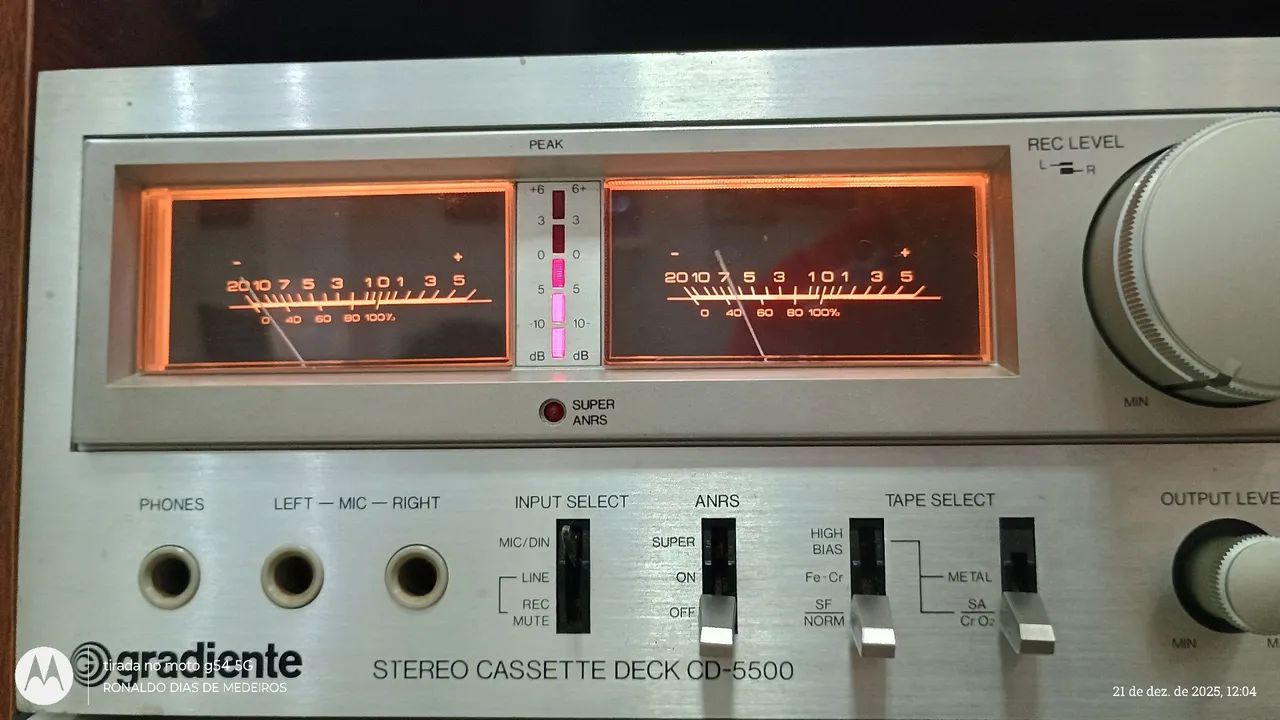Tape Deack cd5500 gradiente (n°13) - Foto 2