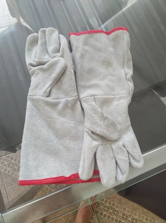 Luva de raspa petroleira Punho 20 cm, Luveq CA 26749 = 52 pares - Foto 2