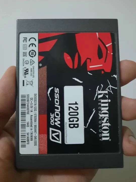 SSD Kingston 120GB SSONOW 300 Windows 10 pro