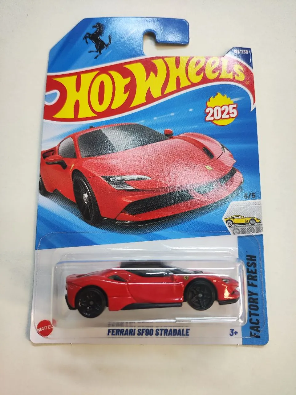 Hot Wheels Ferrari SF90 Stradale - Novo na Embalagem