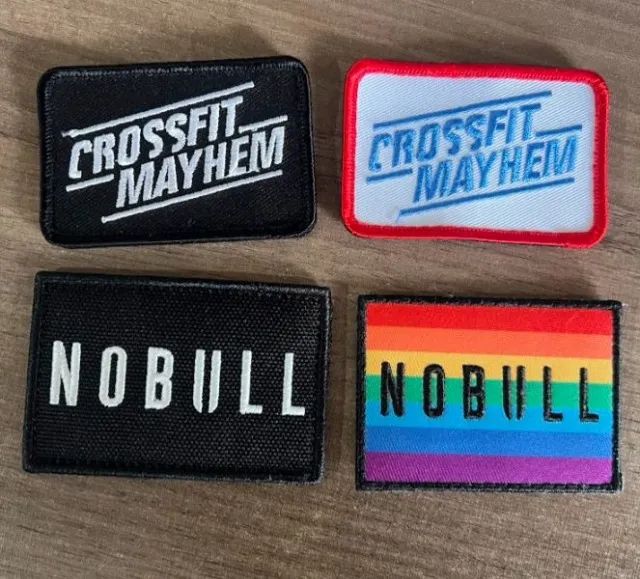 Patch Bordado Crossfit - Rogue - Mayhem - Tyr - Nobull - Frog