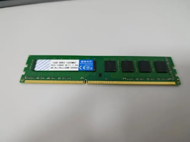 DDR3 Memória 16GB 1600Mhz PC3-12800 CL11 1.5V - Foto 2