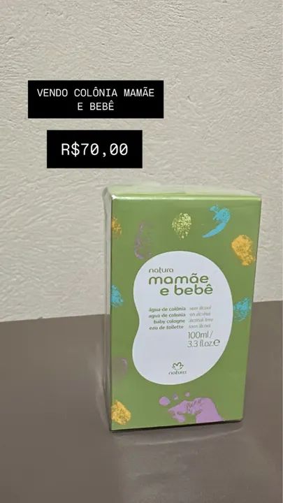 Colônia Mamãe e Bebê Natura - Nova